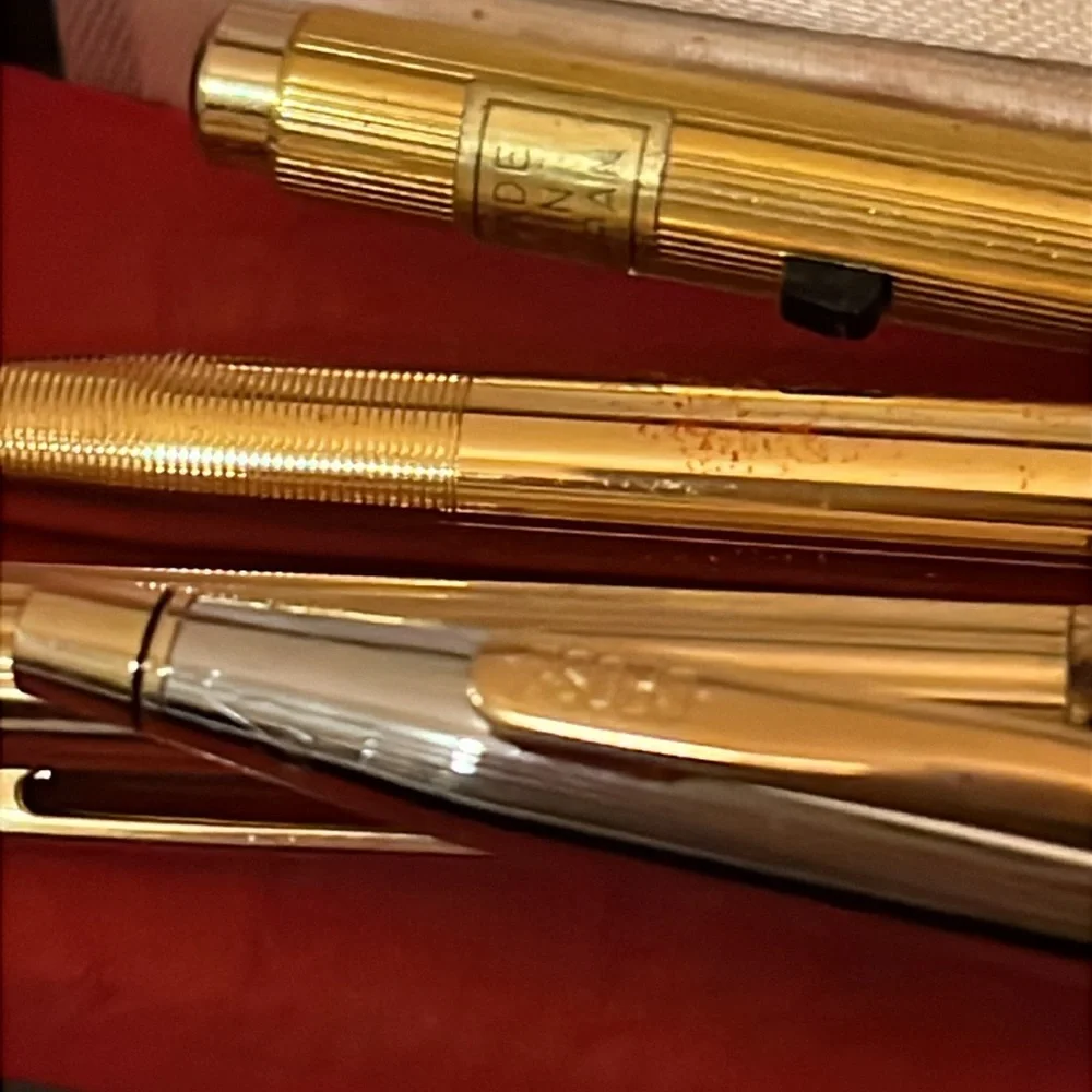 Lot vintage Cross & Bankers USA Mechanical pens